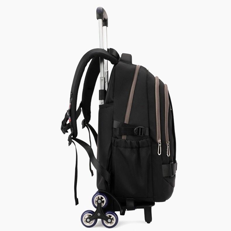 School Bag Roller Student Backpack 6 Wheels ZRY5203