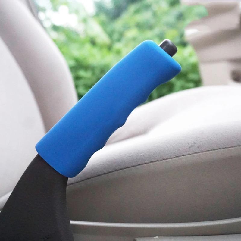 Car Accessories  Hand Brake Set Universal Car Handbrake Sleeve Silicone Gel Cover Anti-Skid Auto Parking Brake