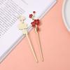 Plum Blossom Metal Bookmark Reading Book Clip Book Page Pagination Marker Plum Bookmark Teacher Gift School Student Supplies