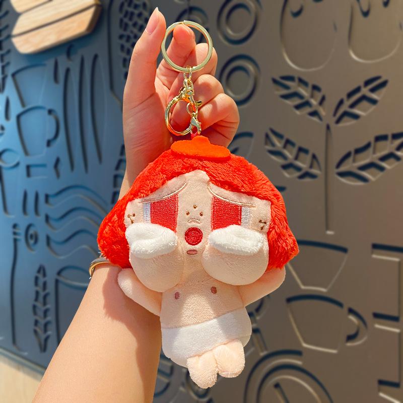 Keychain Crybaby Bag Pendant Plush Toy Doll Cartoon Character Gift Accessories