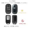 TECART Honda Dedicated Key Case, 6 Buttons, Key Bag, Aluminum Alloy, Genuine Leather, Full