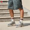 Men's Running Shoes Leather + Mesh Breathable Non-Slip Men's Outdoor Wear Sports Lightweight Running Basketball Shoes