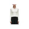 Karl Lagerfeld French Elegant Date Outfit Daily Office Commuting Light Luxury Solid Color Hollow Embroidery Pullover Sweater Women Sweater 241L2013