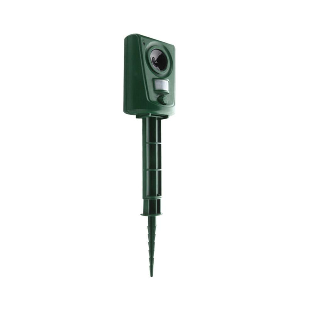 Ultrasonique Batterie Cat Dog Repeller Fox Pest Scarer Deterrent PIR Sensor