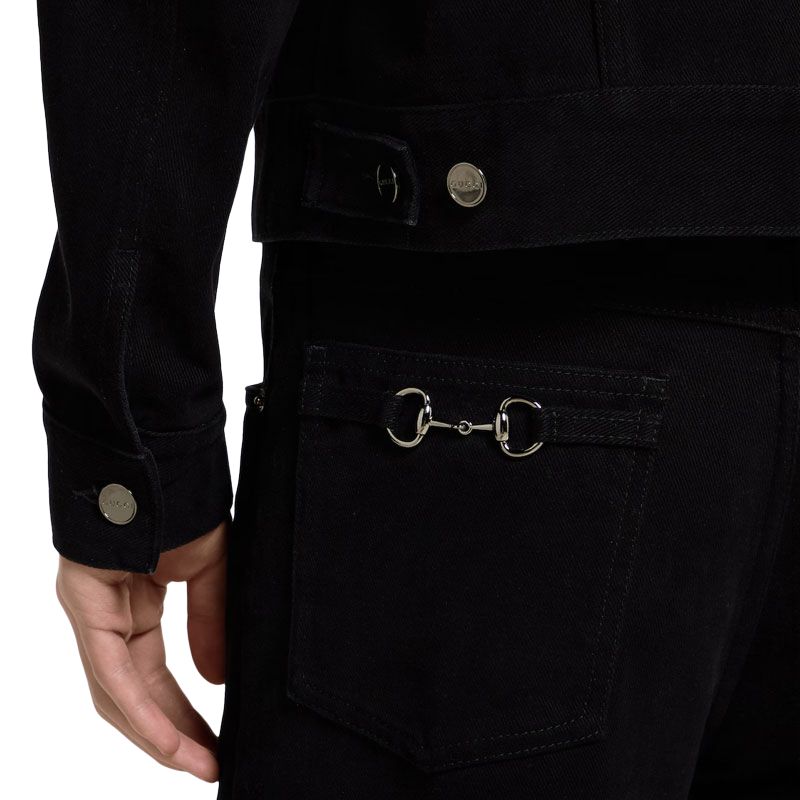 GUCCI Morsetto Cropped Jeans 835215-XDDCD-1043