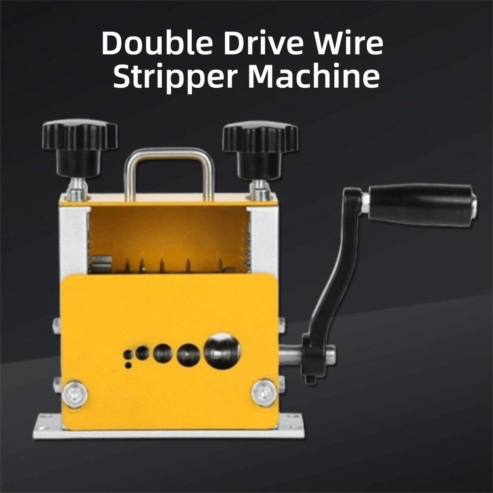 Double Drive Wire Stripper Machine Multi-hole 6-Hole Wire Stripper Electrical Waste Stations