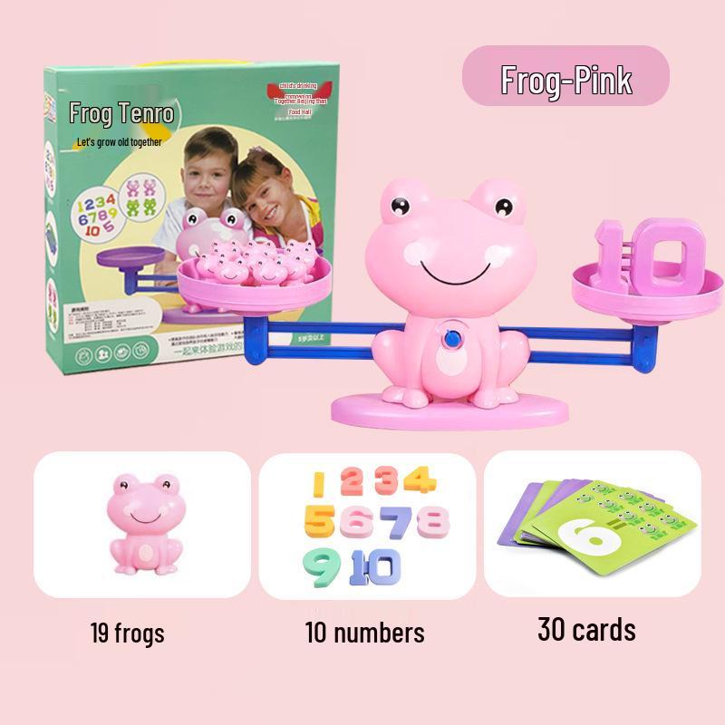 Digital Frog Balance Puzzle: Early Education Toy for Child's Cognitive and Logical Development