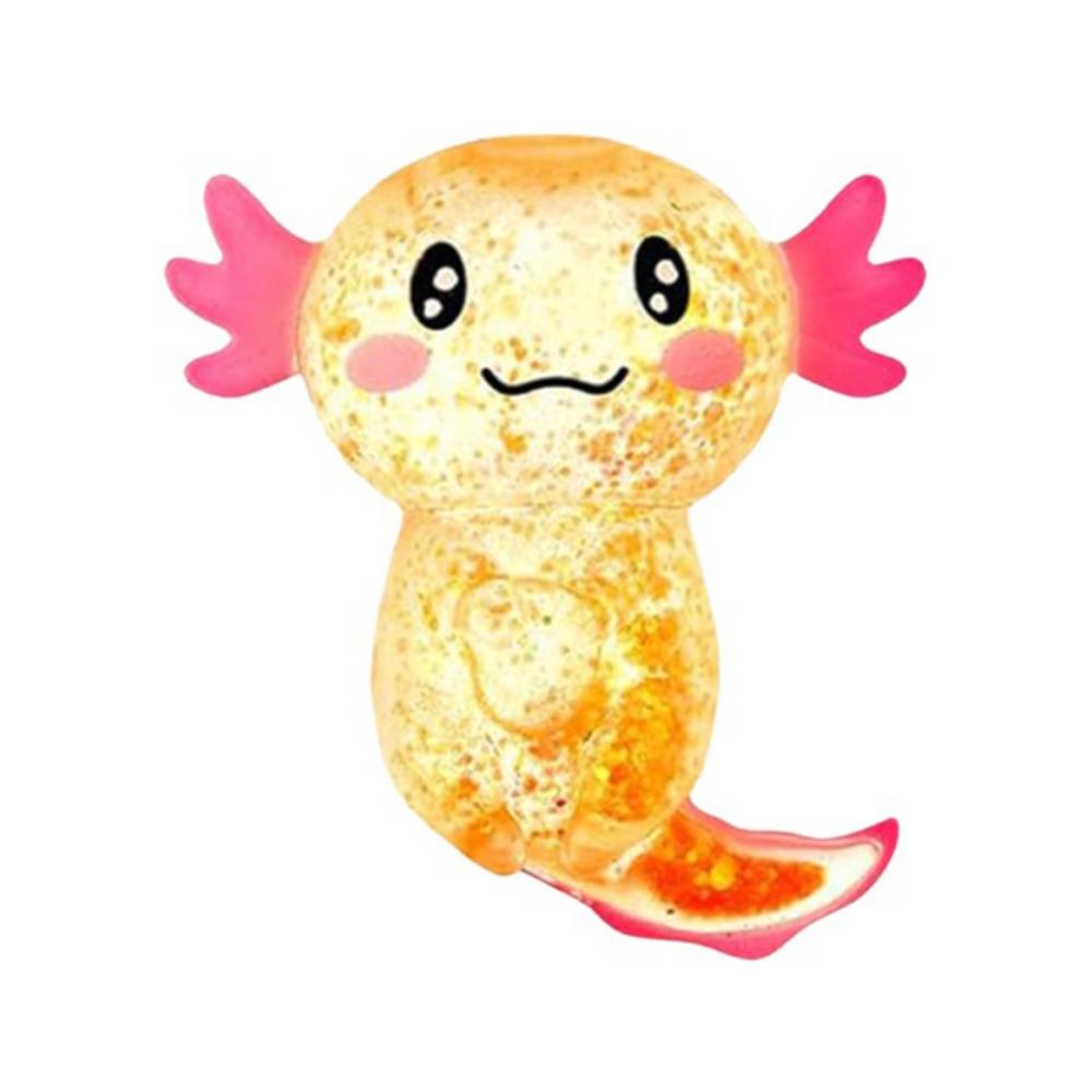 Glitzer Squishy Stress Glitzer Zuckergefüllt Niedliche Form Squishy Fidget Stressball Beruhigende Textur Kneten Sensorische Spielzeuge