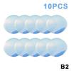 5/10Pcs Self-Adhesive Color-Changing Film For Lights Warm Light Ambiance Lamp Replacement Sheets 74Mm Light Stickers Diy Ambient