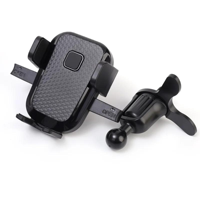 

Автомобильный держатель для телефона на вентиляционное отверстие, GPS-навигатор, кронштейн, поддержка, автомобильный гравитационный держатель для телефона, подставка для 15 Pro Xiaomi Huawei чёрный
