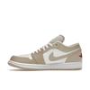 Air Jordan 1 Low SE Seil Rattan Herre Joggesko Creme White Black FB7168-121