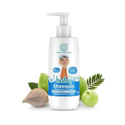 Baby Care Hair Shampoo with Rice and Triphala 200 Ml Gentle Nourishing Cleanser for Babies