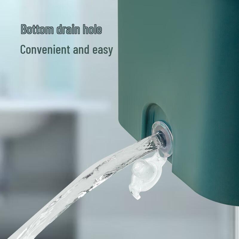 MIAOJIE Self-Wringing Flat Mop with 2 Cloths and Bucket