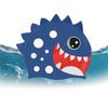 Cartoon Animal Children's Swimming Cap Waterproof Printed Swimming Cap  Boys and Girls