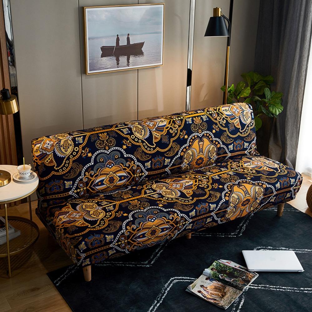 Folding Sofa Bed Cover Elastic All-inclusive Sofa Cover Special Elastic Protective Cover for Sofa Bed Dust-proof