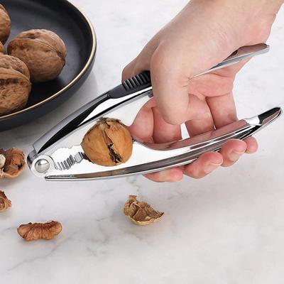 Dziadek do orzechów Otwieracz do kasztanów z antypoślizgowym uchwytem Wysoka wytrzymałość Nierdzewny, odporny na korozję Metalowy dziadek do orzechów
