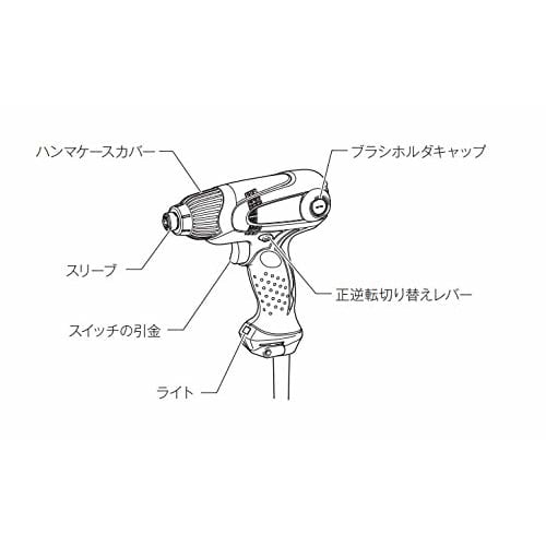 Makita DIY modeļa AC100V kompaktais trieciena draiveris MTD0100