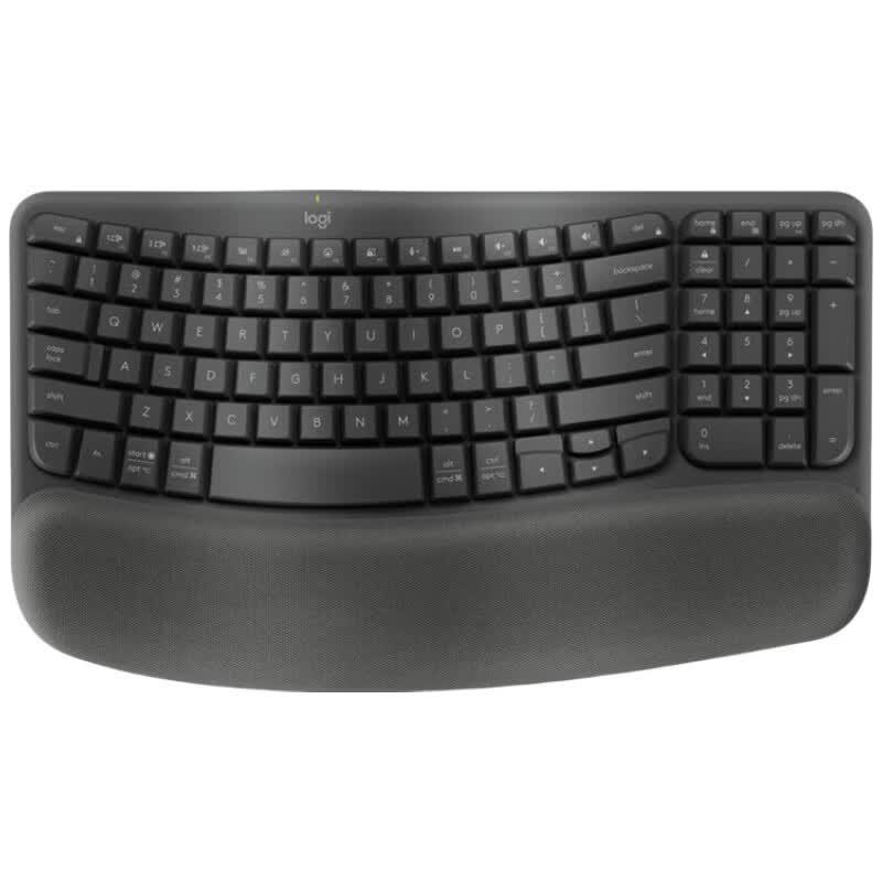 Logitech Wave Keys Ergonomic Wireless Keyboard