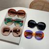Oversized Fashion Sunglasses  New Multi Candy Color Women Shades Trendy Stylish Gradient Brand Travelling Eyewear