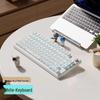 Kabellose, ultra-leise mechanische Gaming-Tastatur für Mädchen – Ideal für Büro & Laptop-Tippen