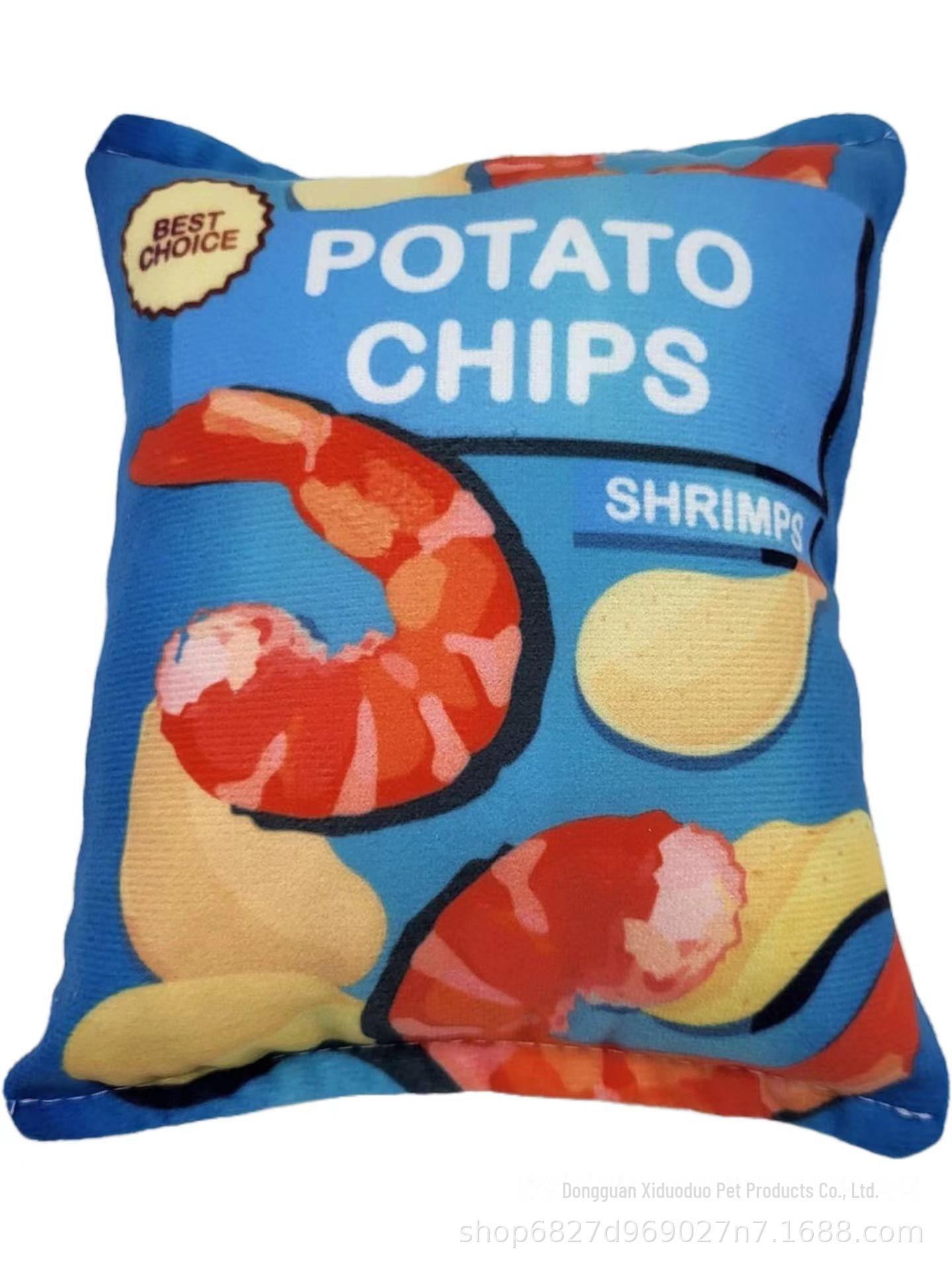 

Игрушка Pet Sound Toy Серия «Картофельные чипсы»: Устойчивые к жеванию плюшевые игрушки для собак