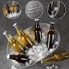 Metall verzinkte Wanne 15L Getränkeeimer Hohe Qualität Eis Eimer Partys