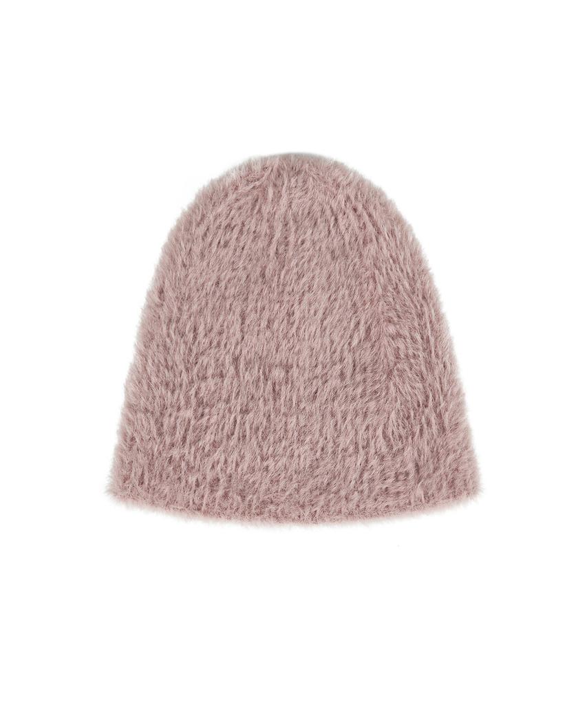 Bajal Va Soft Angora Beanie Pink