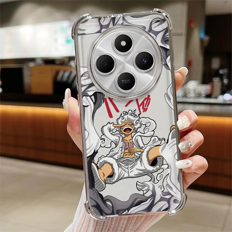 Anime Ones Pieces Clear Cover Phone Case for Xiaomi Redmi K80 Pro 13C A5 K80 5G A3X A3 14C
