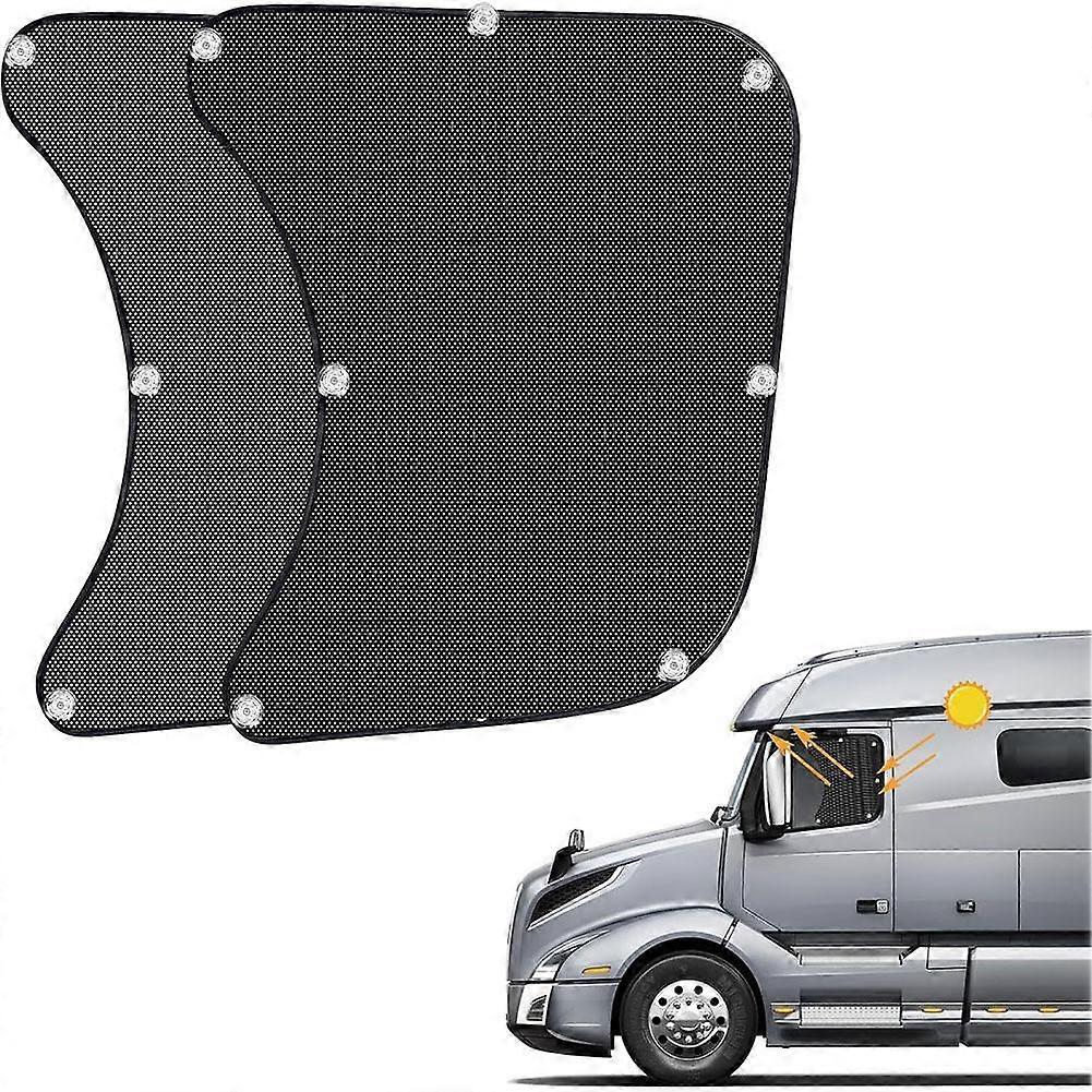 Truck Side Window Shade For Truck Driver Versatile Premium With Suction Cup