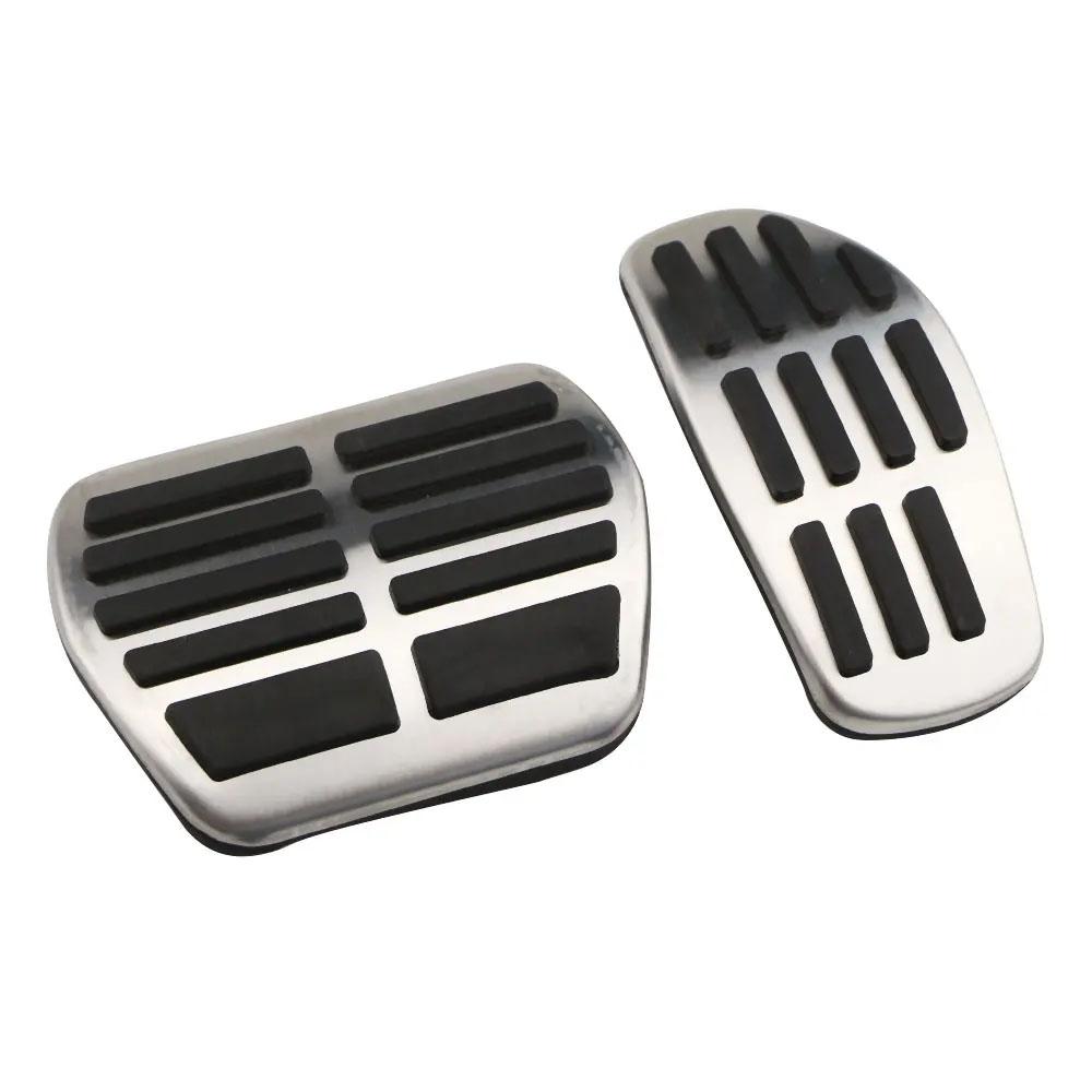 Car Foot Pedals For Nissan Pulsar Tiida C13 2014~2024 2015 High Quality Accelerator Non-slip Fuel Brake No Drilling Alloy Covers