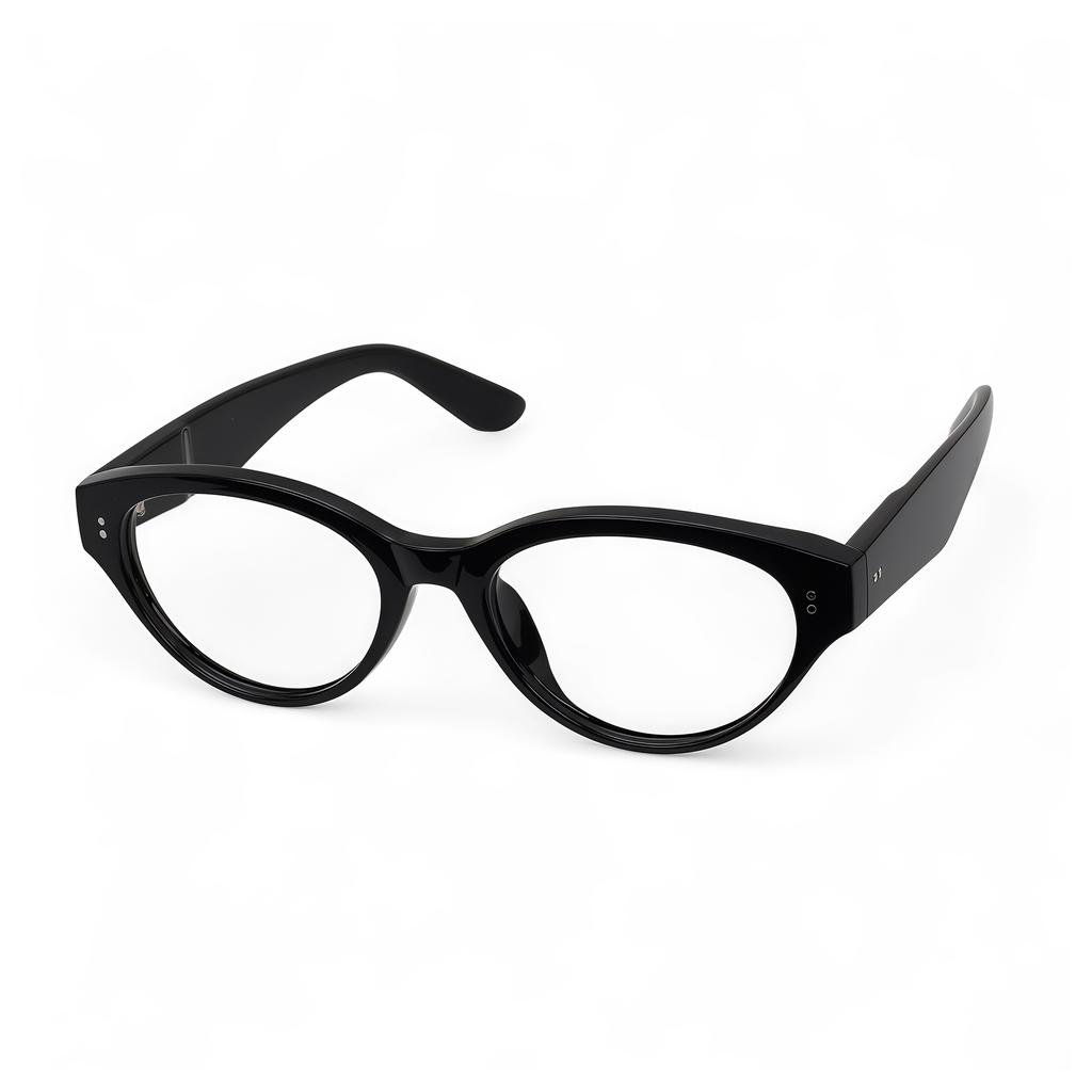 Adije Veka (Black) La1045 Horn-Rimmed Glasses