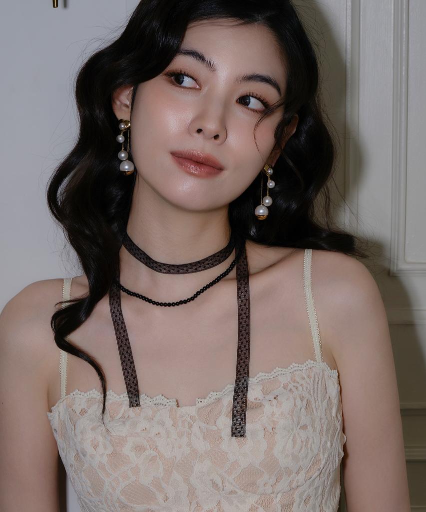Reve Love Pearl Drop Earrings