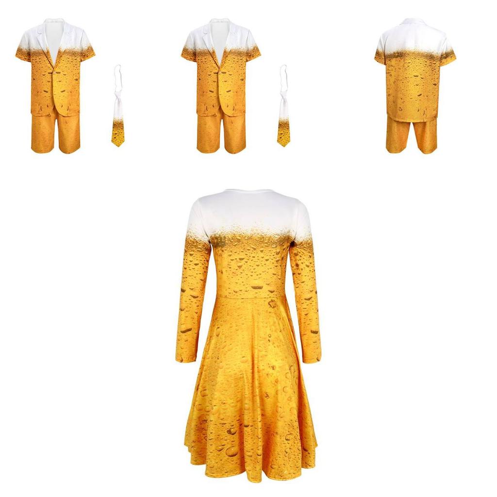 Oktoberfest Cosplay Costume For Men With Polyester Stage Wear For Halloween And Party Use