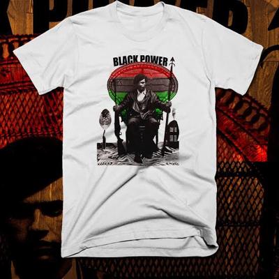 Huey P Ton Panther Party Unisex T-Shirt Civil Rights Activist Black History