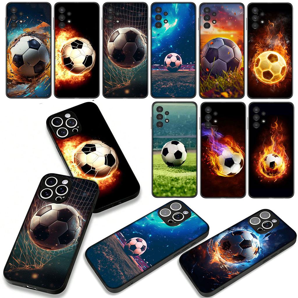 Football Sports Soccer Cover for Motorola Moto Edge 70 60 Fusion 40 NEO 20 Pro G Stylus G56 G96 G71 G73 G52 G41 G42 G50 G51 Case