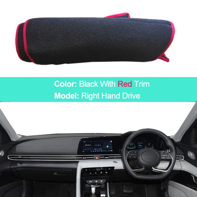 For Hyundai Elantra Avante i30 Sedan CN7 Car Dashboard Cover Carpet Dash Mat Cushion Sun Shade Protector Anti-UV