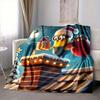 1Pc Minions Christmas Celebration Blanket Soft And Comfortable Casual Warm Camping Travel Christmas Halloween Gift M91754