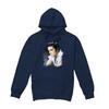 Elvis Presley Unisex Adult Blue Profile Hoodie