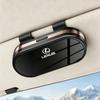 Car Sun Visor Sunglasses Case Glasses Holder For Fsport RX330 IS250 Ct200h ES300h LS Car Accessories Glasses Box Keychain