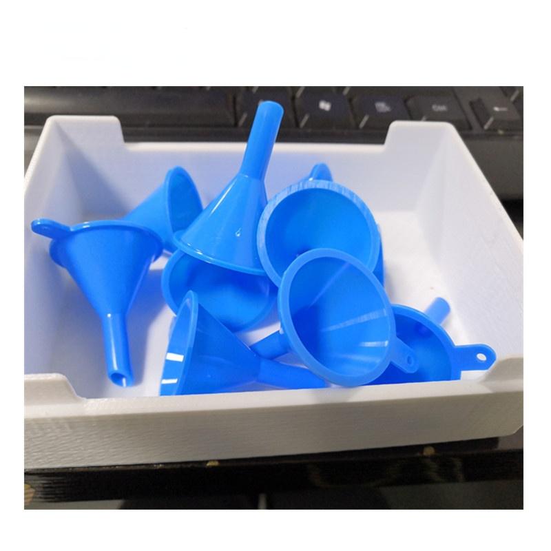 40pcs Mini Oil Funnels Kitchen Specialty Tools New Small Plastic for Perfume Diffuser Bottle Mini Liquid Oil Funnels Lab