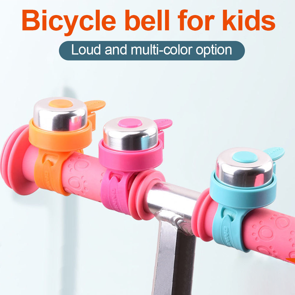1 Stück Tragbarer Riemen Süße Baby Rollerglocke Kinder Kinder Fahrradglocke Riemen Fahrradhupe Lustiges Fahrradzubehör für Kinder Fahrradgebrauch