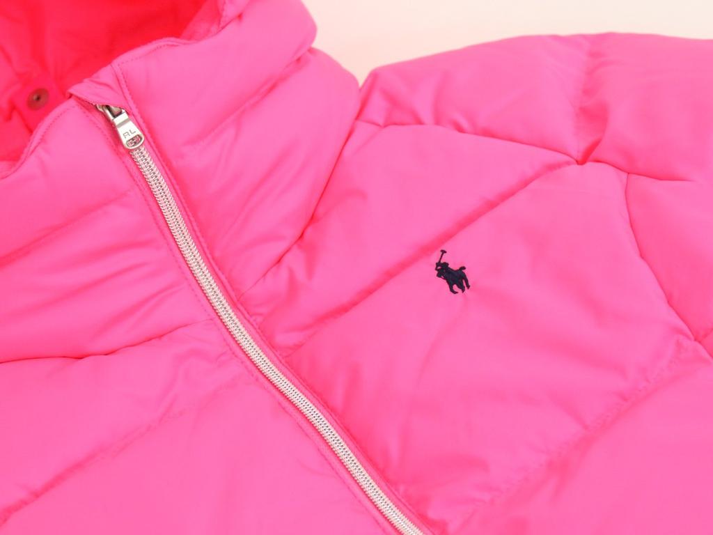 POLO RALPH LAUREN Junior Daunenjacke mit gesticktem Pony Größe L Mädchenjacke/Hoodie Design, (Produktcode 0101661)