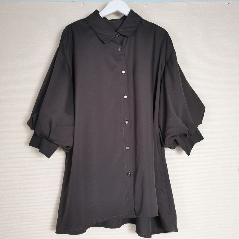 Export Export Original Order Open Shirt Women's Lantern Sleeve Stylish French Classic Style Niche Style Shirt Princess Style Spring