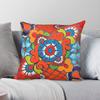 Orange Azulejo Mexican Talavera Tiles Pillowcase Polyester Linen Velvet Creative Zip Decor Pillow Case Car Cushion Cover