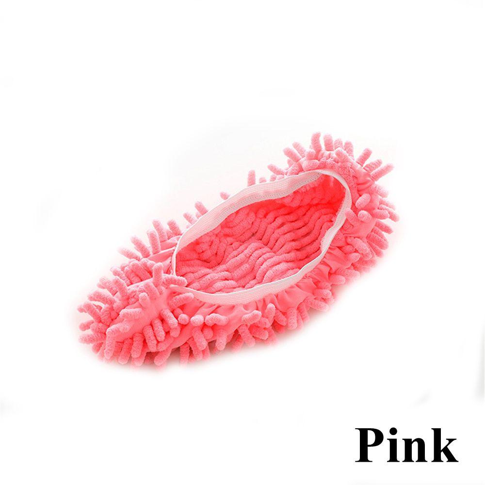 Mop Accessory Chenille Quick Water Absorption Floor Dust Cleaning Cloth Slippers Mopping Shoes