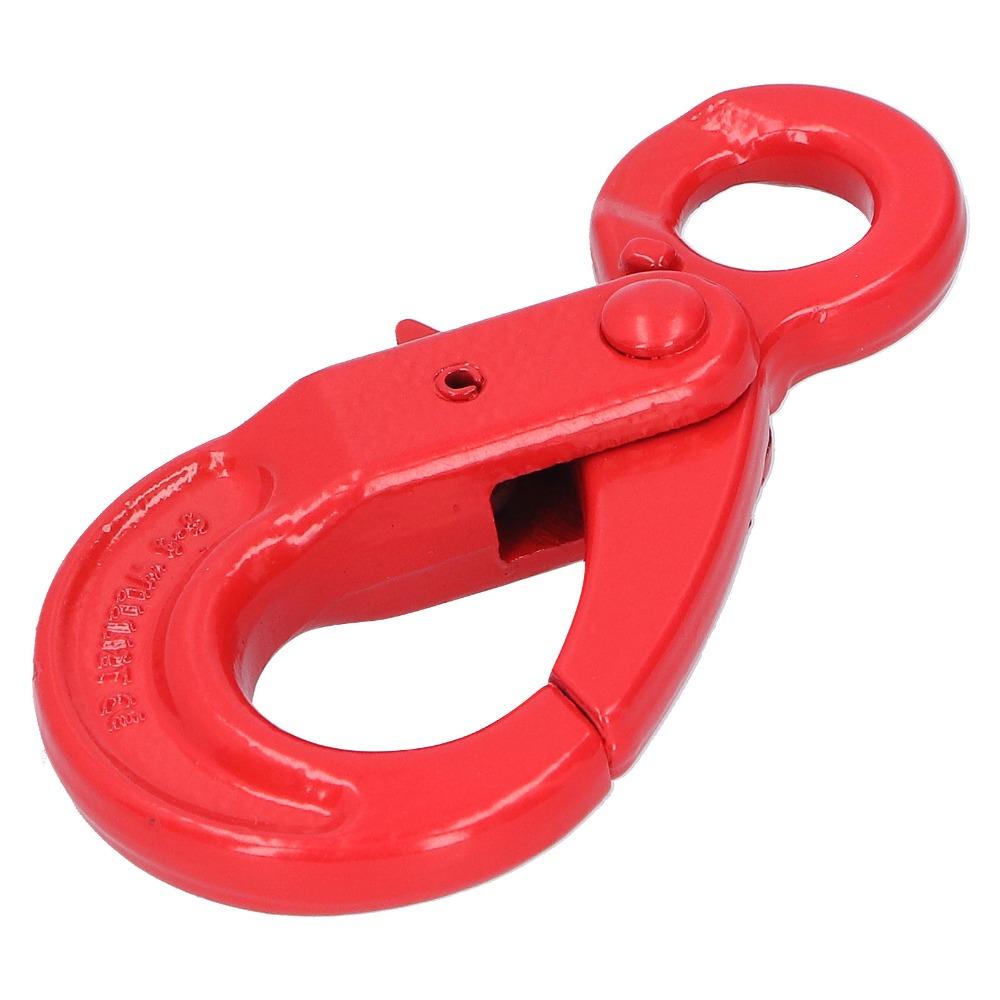 With Latch Slip Hook Alloy Steel Clevis Hook Safety Lock Self-Locking Lifting Hook Port