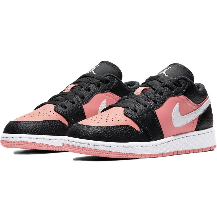 Jordan 1 Bajo Cuarzo Rosa Negro GS 554723-016
