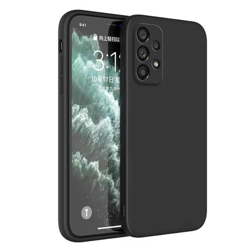 Matte Back Cover Original Liquid Silicone Phone  TPU case For Samsung A32 A33 A35 A36 A41 A42 A51 A52 Plain Soft Case