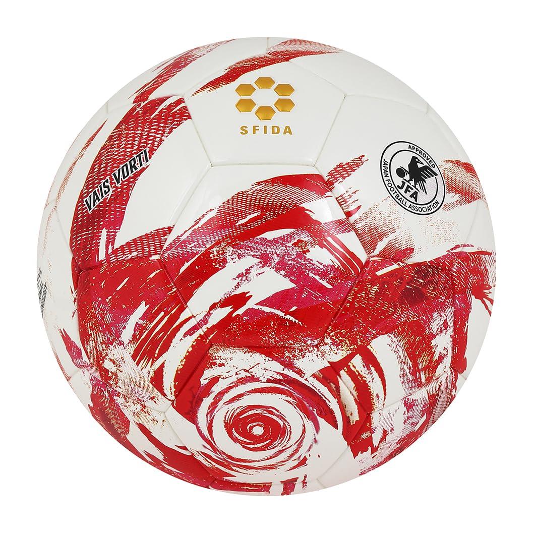 

Certified Soccer SFIDA VAIS VORTI Soccer Ball 5 [JFA Ball] No. WHT/RED