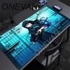 Mouse Pad Rubber Mat Anime Demon Slayer Gaming Deskmat Keyboard Pads Cartoon Cute Mousepad Kawaii Pc Accessories Mouse Mats Xxl
